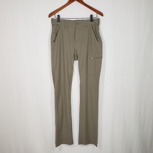 HUK Performance Fishing Next Level Pant Overland Khaki Men's Size S Small
